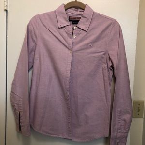 Vineyard vines lavender button down